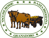 Grana d'Oro Parmigiano Reggiano vacche rosse logo